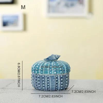 Mediterranean ceramic storage tank cosmetic storage box kitchen sealed storage tank snack tank home decoration ornaments gift
Mediterranean ceramic storage tank cosmetic storage box kitchen sealed storage tank snack tank home decoration ornaments gift