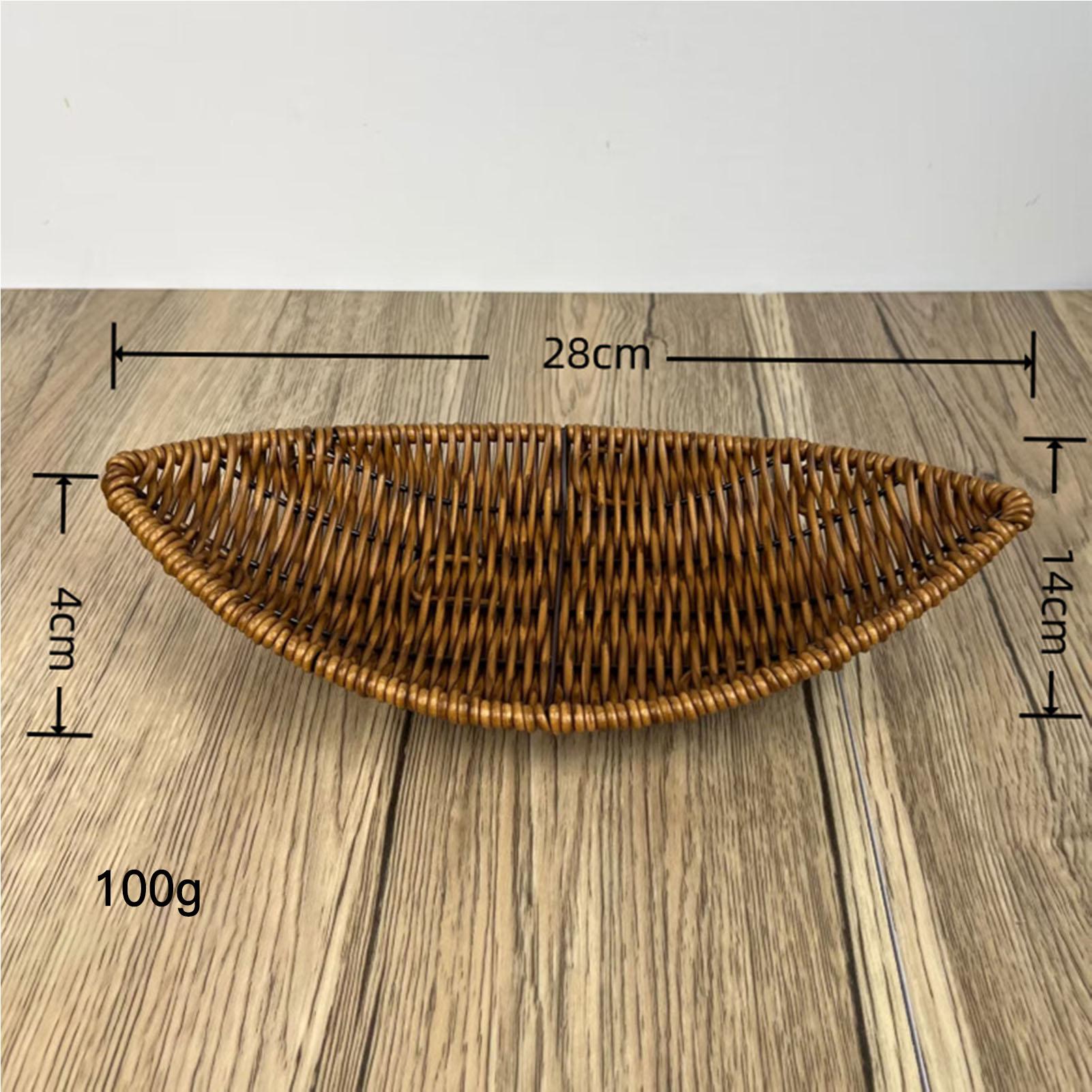 Household Bread Fruit Vegetables Basket Retro Weaving Bread Baskets Large Capacity Kitchen Food Storage Basket Party Supplies
Household Bread Fruit Vegetables Basket Retro Weaving Bread Baskets Large Capacity Kitchen Food Storage Basket Party Supplies