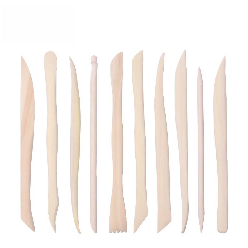 BEPAN Art Wooden Detail Carving Tools Clay Sculpting Set 10Pcs Handmade Pottery Modeling Auxiliary Supplies for DIY Craft
BEPAN Art Wooden Detail Carving Tools Clay Sculpting Set 10Pcs Handmade Pottery Modeling Auxiliary Supplies for DIY Craft
