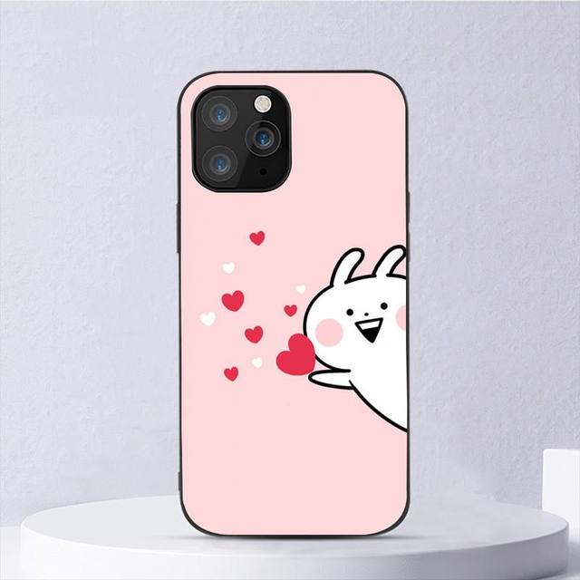 Милый чехол для телефона с кроликом Usagyuuun для Iphone 11 12 Mini 13 14 Pro Xs Max X 8 7 6s Plus 5 Se Xr Shell iPhoneXS
Милый чехол для телефона с кроликом Usagyuuun для Iphone 11 12 Mini 13 14 Pro Xs Max X 8 7 6s Plus 5 Se Xr Shell iPhoneXS