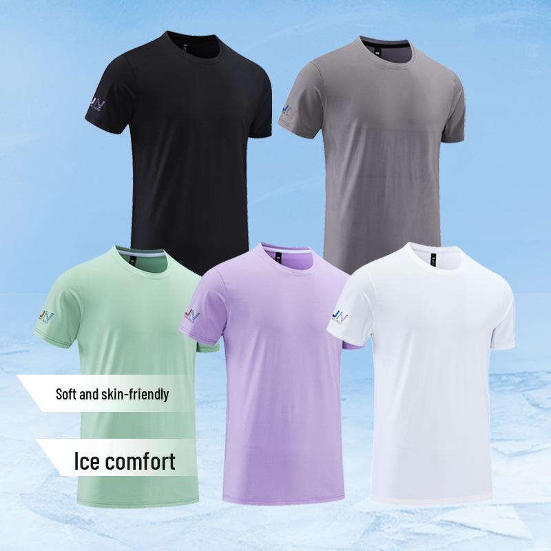 Unisex Quick-Dry Ice Silk Running T-Shirt – Breathable, Loose-Fit Fitness Wear XS світло-фіолетового кольору
Unisex Quick-Dry Ice Silk Running T-Shirt – Breathable, Loose-Fit Fitness Wear XS світло-фіолетового кольору