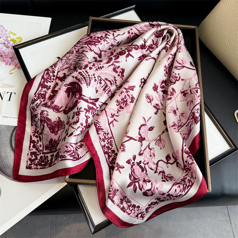 Female Scarf Turban Hijab Fashion Luxury Headscarf Wraps Bandana Handkerchief Print Neckerchief Headband Shawl Windproof Square 70x70cm
Female Scarf Turban Hijab Fashion Luxury Headscarf Wraps Bandana Handkerchief Print Neckerchief Headband Shawl Windproof Square 70x70cm