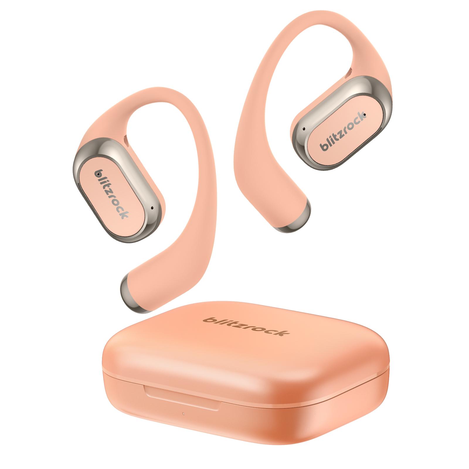 Blitzrock CT3 Pro Air Conduction Open-Ear Headphones Ultra-Comfort Lightweight Design Snug Fit Ergonomic Ear Hooks for Phone персиковий
Blitzrock CT3 Pro Air Conduction Open-Ear Headphones Ultra-Comfort Lightweight Design Snug Fit Ergonomic Ear Hooks for Phone персиковий