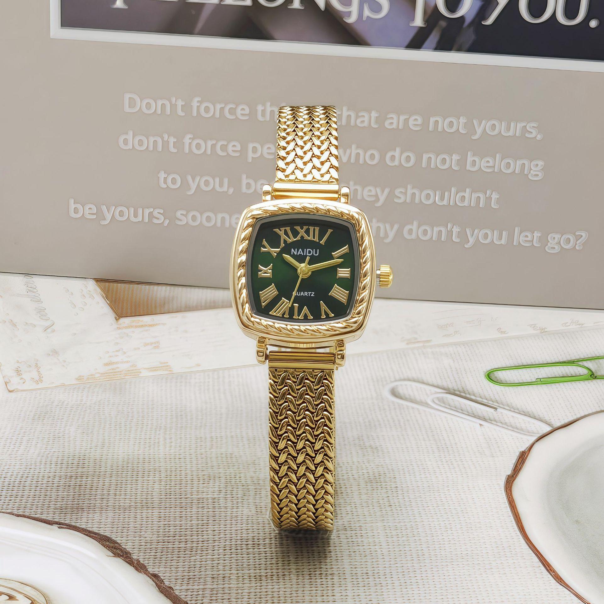 Винтажные Изысканные Часы из Нержавеющей Стали Женские Наручные Часы Модные Роскошные Часы Подарок Женские Кварцевые Часы Relojes Para Mujer
Винтажные Изысканные Часы из Нержавеющей Стали Женские Наручные Часы Модные Роскошные Часы Подарок Женские Кварцевые Часы Relojes Para Mujer