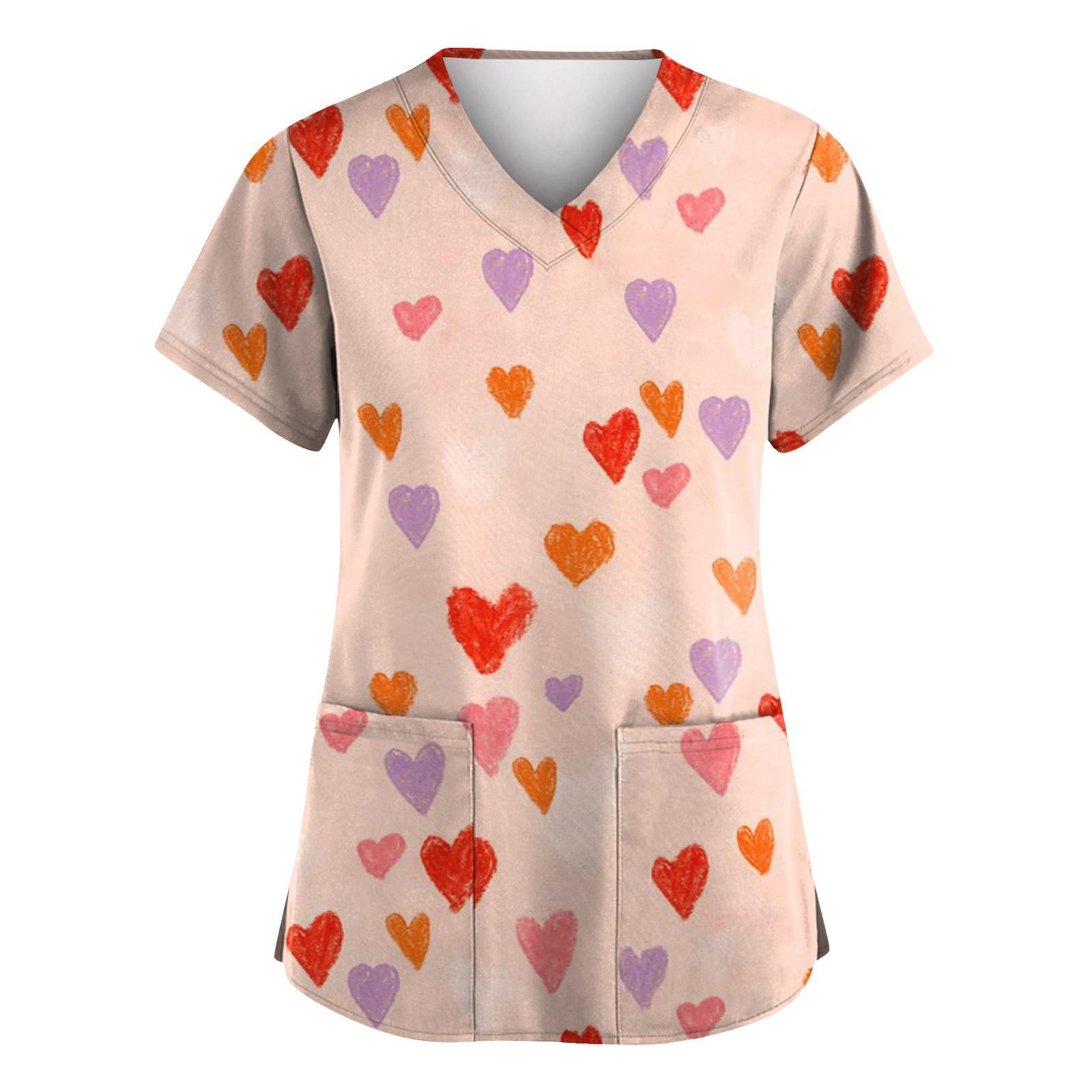 Жіноча робоча уніформа з принтом до Дня святого Валентина. Кишенькова захисна форма з V-подібним вирізом XL помаранчевий
Жіноча робоча уніформа з принтом до Дня святого Валентина. Кишенькова захисна форма з V-подібним вирізом XL помаранчевий