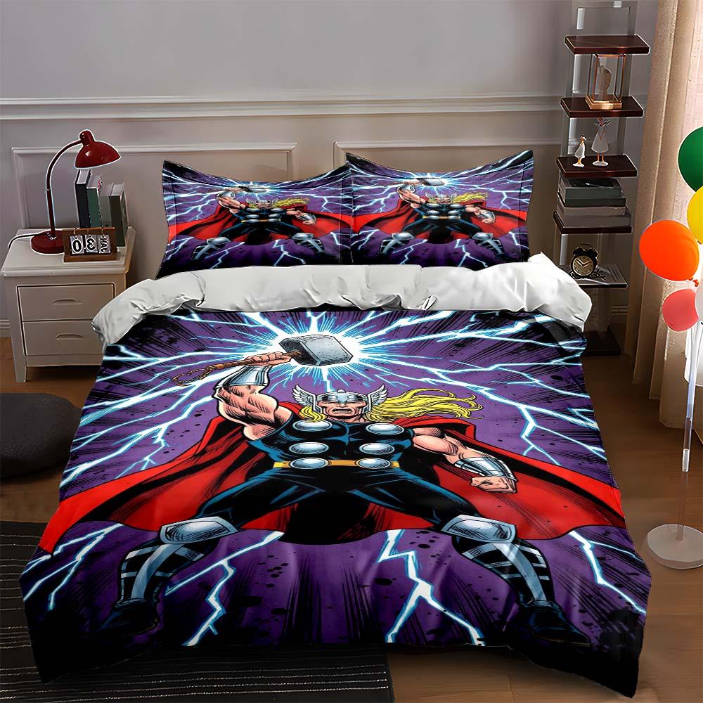 Thor with lightning hammer. Bedding sets Duvet cover sets Duvet covers Pillowcases(1 * Duvet Cover 2 * Pillowcases, without duvet insert) 135x200cm
Thor with lightning hammer. Bedding sets Duvet cover sets Duvet covers Pillowcases(1 * Duvet Cover 2 * Pillowcases, without duvet insert) 135x200cm