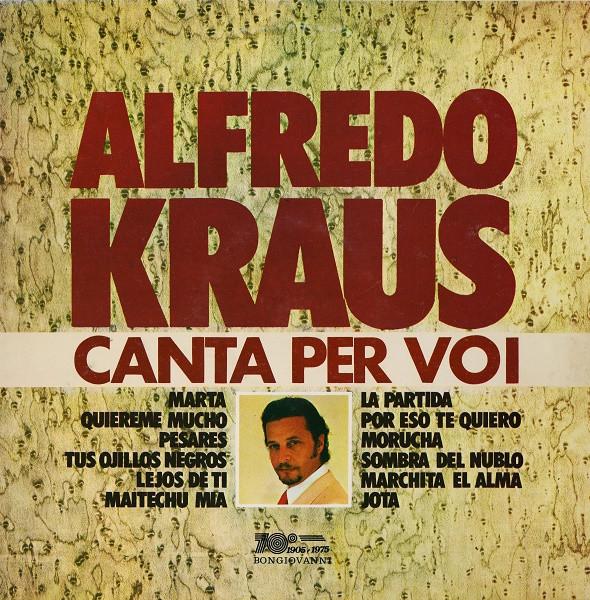 LP Record ALFREDO KRAUS Alfredo Kraus Canta Per Voi GB502 CARILLON Italy Classical Used
LP Record ALFREDO KRAUS Alfredo Kraus Canta Per Voi GB502 CARILLON Italy Classical Used