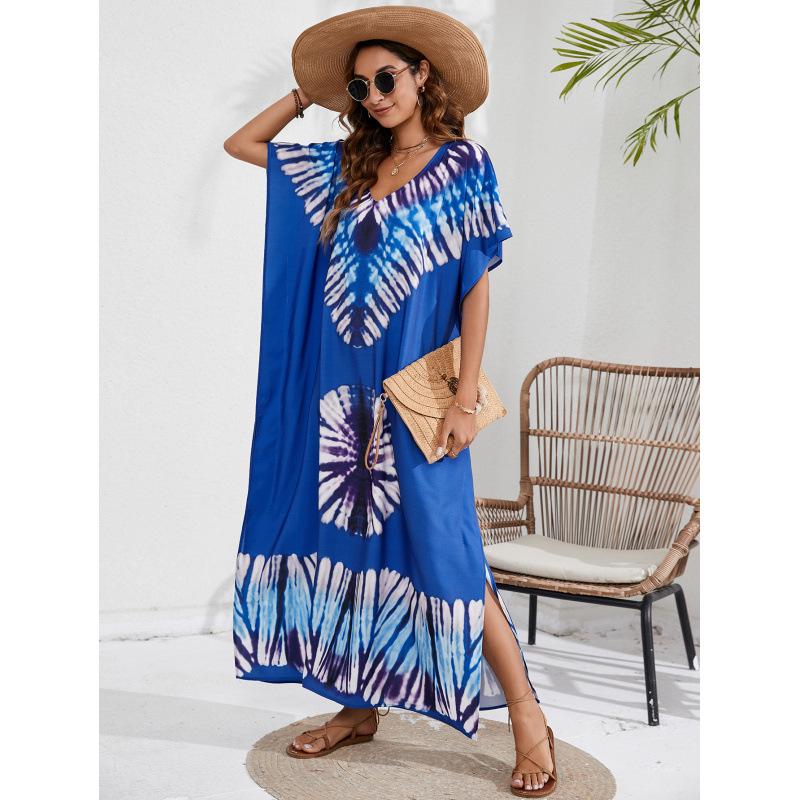 Cross-Border Printed Beach Cover-Up Dress - Sun Protection Bikini Outerwear One Size
Cross-Border Printed Beach Cover-Up Dress - Sun Protection Bikini Outerwear One Size