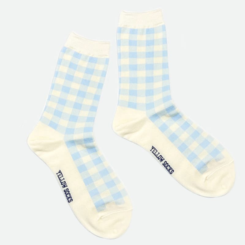 YELLOWSOCKS LINE CHECK SKY Line Check Sky Sky
YELLOWSOCKS LINE CHECK SKY Line Check Sky Sky