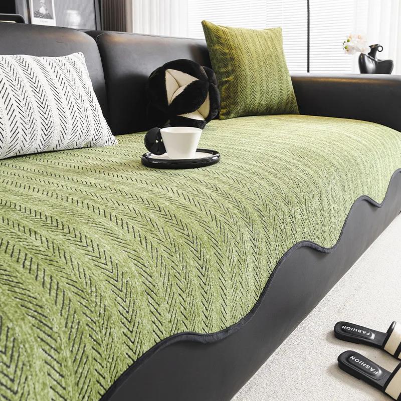 Chenille Sofa Cushion for Living Room Non-slip Universal Sofa Covers Jacquard Four Seasons Couch Towel Irregular Sofa Slipcovers A 90x90
Chenille Sofa Cushion for Living Room Non-slip Universal Sofa Covers Jacquard Four Seasons Couch Towel Irregular Sofa Slipcovers A 90x90