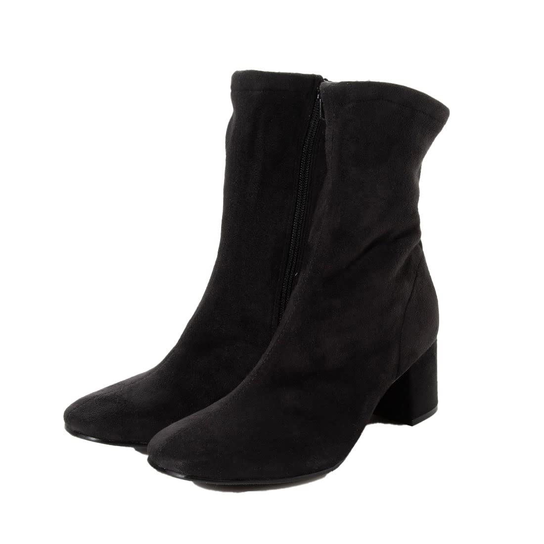 IK Plus Fashion Boots, Stretch Short Boots, 8200, Black Suede
IK Plus Fashion Boots, Stretch Short Boots, 8200, Black Suede