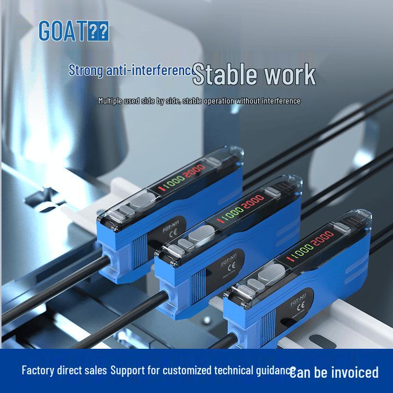 Dual Display Fiber Amplifier Sensor: Digital, Diffuse Reflective & Through-Beam with One-Key Setting Standard Model with Polarized Filter
Dual Display Fiber Amplifier Sensor: Digital, Diffuse Reflective & Through-Beam with One-Key Setting Standard Model with Polarized Filter
