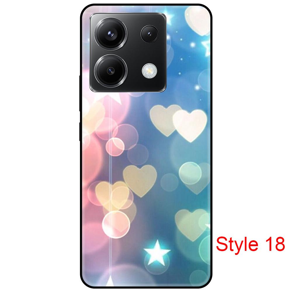 Чехлы для PocoX6 5G, 6,67 дюйма, черный мягкий ТПУ, милый мультяшный чехол для Poco X6, ультратонкий противоударный бампер Poco X6-Style 18
Чехлы для PocoX6 5G, 6,67 дюйма, черный мягкий ТПУ, милый мультяшный чехол для Poco X6, ультратонкий противоударный бампер Poco X6-Style 18