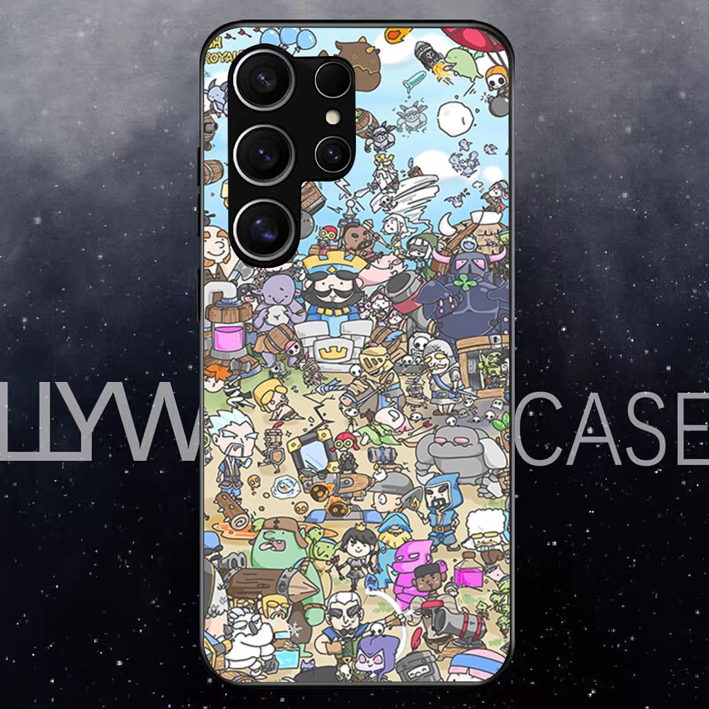Game Clash Royale-es Phone Case For Samsung S25 Edge Ultra S23 S22 S21 S20 Ultra Plus S24 Fe A54 A53 A25 Glass Cover Samsung A54
Game Clash Royale-es Phone Case For Samsung S25 Edge Ultra S23 S22 S21 S20 Ultra Plus S24 Fe A54 A53 A25 Glass Cover Samsung A54