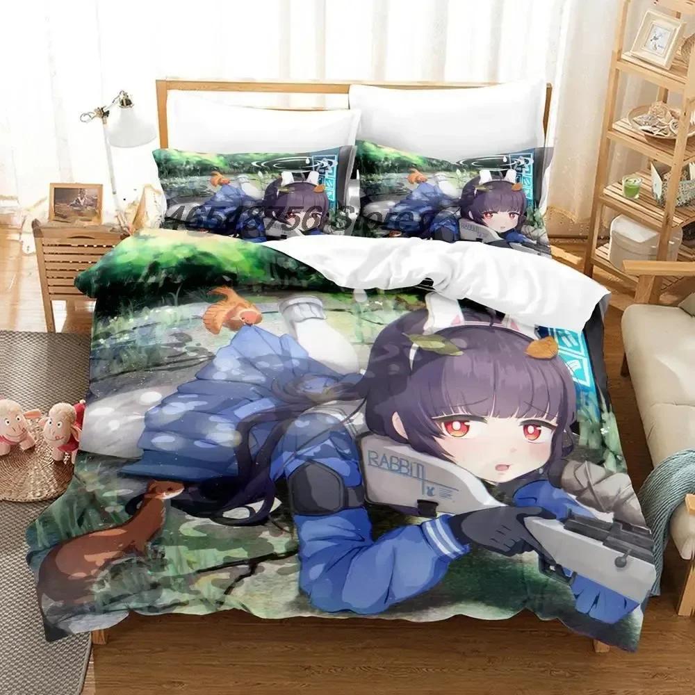 New Blue Archive Beding Set Single Twin Print Bed Linen Set With Pilowcase Bed Soft Duvet Cover Soft Single Double Quen Super King-Sized Dimensionsd 135*200cm Eu-Single
New Blue Archive Beding Set Single Twin Print Bed Linen Set With Pilowcase Bed Soft Duvet Cover Soft Single Double Quen Super King-Sized Dimensionsd 135*200cm Eu-Single