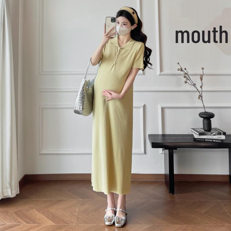 2026 Plus Size Korean Style Knitted Polo Collar Maternity Nursing Dress XL
2026 Plus Size Korean Style Knitted Polo Collar Maternity Nursing Dress XL