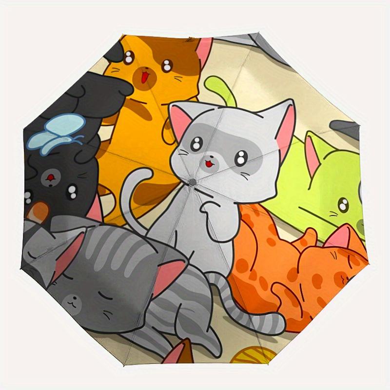1pc Cartoon Cats Automatic Open/Close Umbrella, Umbrella with cartoon Design, Portable Compact Umbrella for Men & Women, Good Holiday Gift y
1pc Cartoon Cats Automatic Open/Close Umbrella, Umbrella with cartoon Design, Portable Compact Umbrella for Men & Women, Good Holiday Gift y
