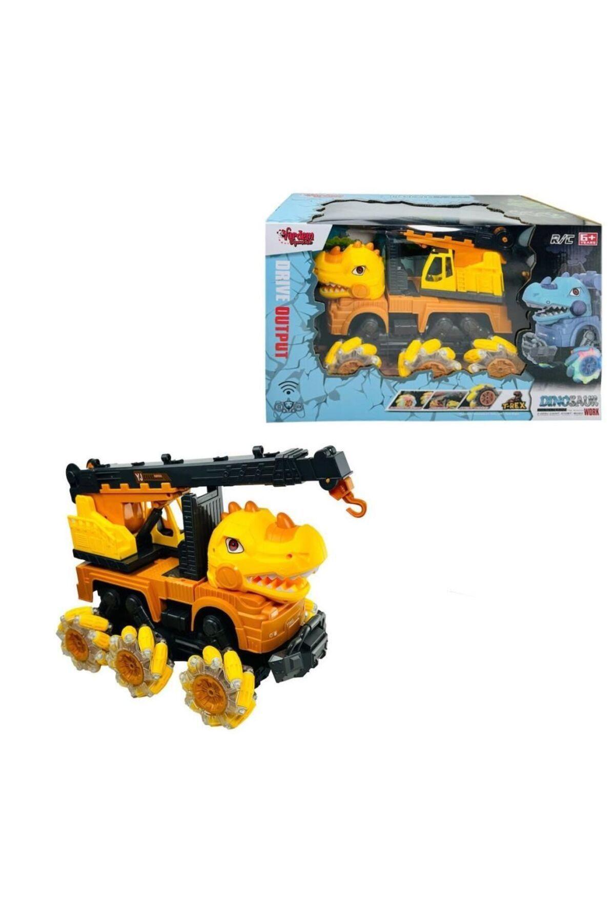 Вардем Аккумуляторный 1:Кран-динозавр YJ-07 с 14 огнями и звуком 
Вардем Аккумуляторный 1:Кран-динозавр YJ-07 с 14 огнями и звуком