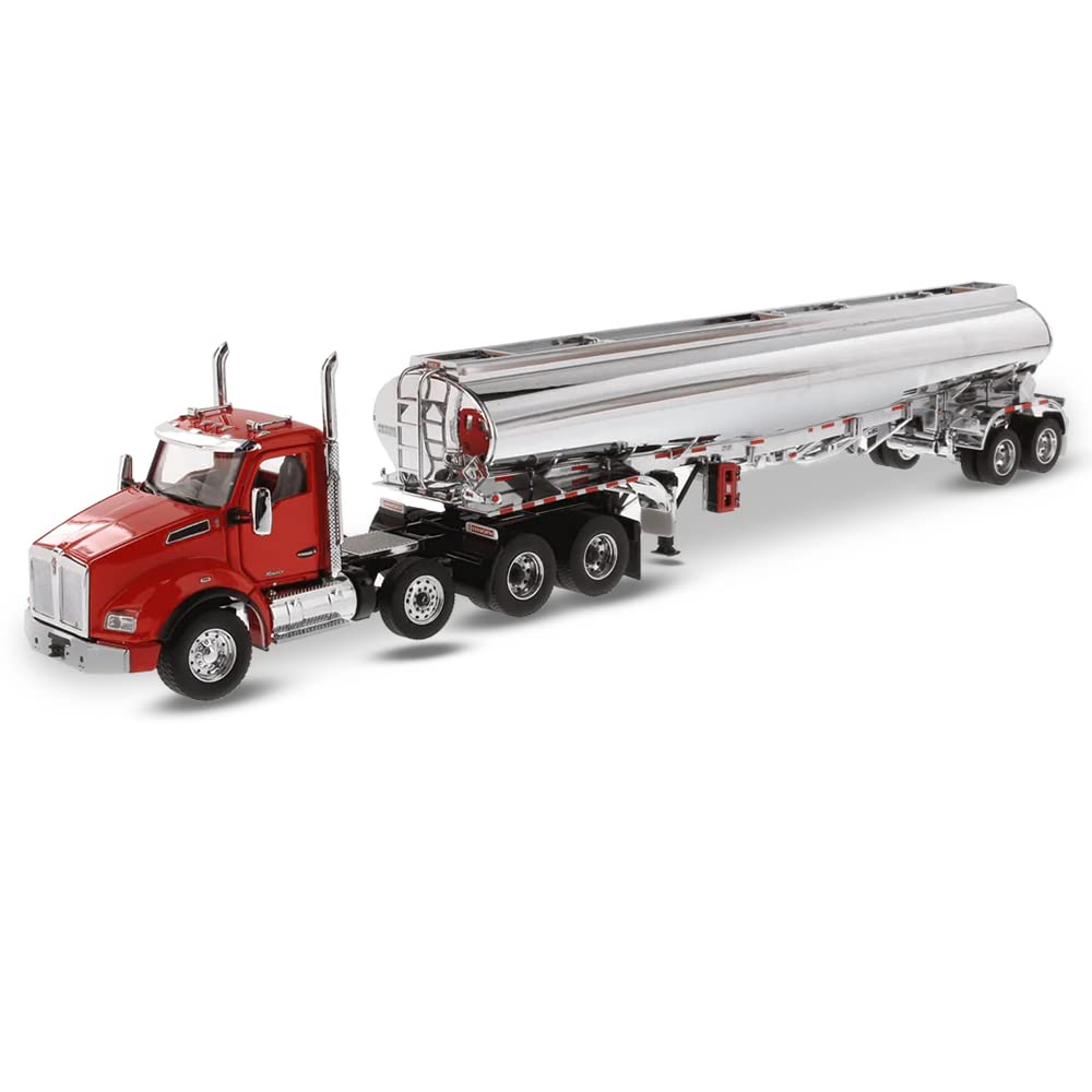DIECAST MASTERS Kenworth T880S Нефтяной прицеп с красной крышкой и хромированной цистерной 71102 1/50 красный
DIECAST MASTERS Kenworth T880S Нефтяной прицеп с красной крышкой и хромированной цистерной 71102 1/50 красный
