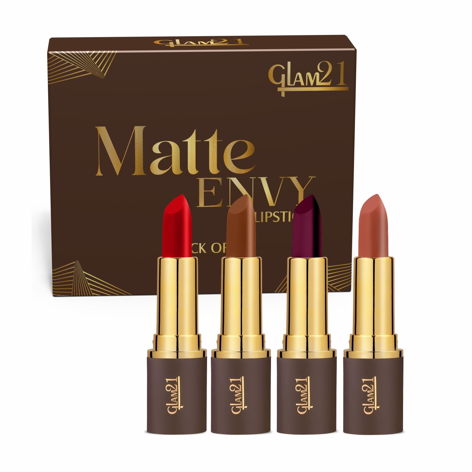 Glam21 Матовая помада-крем Matte Envy для женщин | Устойчива к смазыванию и переносу | Насыщенный цвет и смелый финиш | Гладкая и легкая | До 12 часов | Co
Glam21 Матовая помада-крем Matte Envy для женщин | Устойчива к смазыванию и переносу | Насыщенный цвет и смелый финиш | Гладкая и легкая | До 12 часов | Co