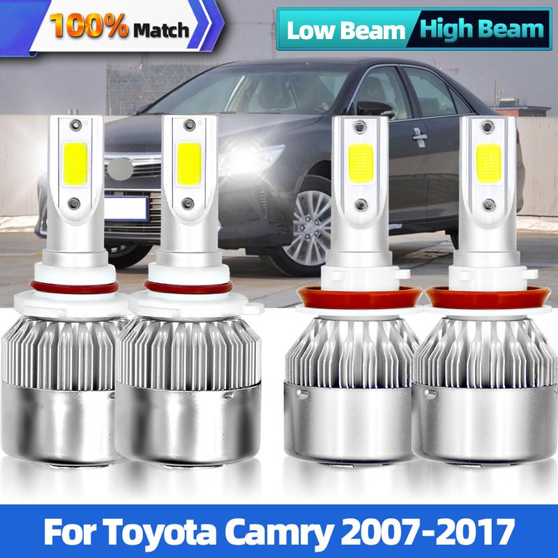 LED Car Headlight Bulbs 9005 H11 Auto Headlamps 240W 40000LM Car Light For Toyota Camry 2007-2011 2012 2013 2014 2015 2016 2017 Low Beam
LED Car Headlight Bulbs 9005 H11 Auto Headlamps 240W 40000LM Car Light For Toyota Camry 2007-2011 2012 2013 2014 2015 2016 2017 Low Beam