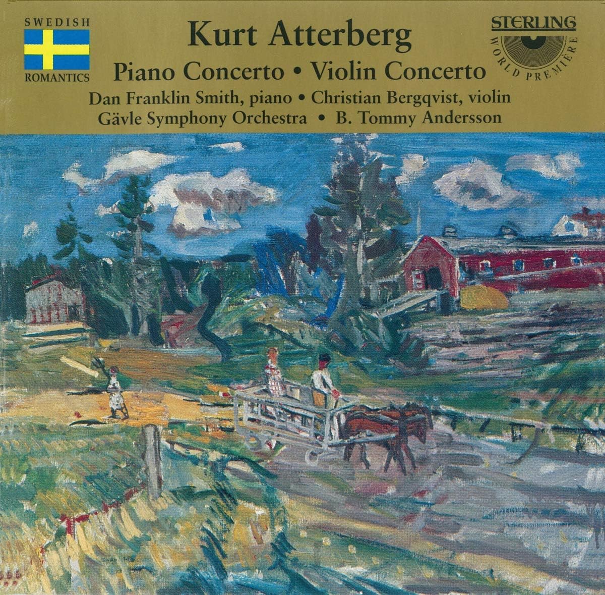 CD KURT ATTERBERG, B. TOMMY ANDERSSON, - Atterberg:Piano/Violin Cons CDS10342 Japan Classical Used
CD KURT ATTERBERG, B. TOMMY ANDERSSON, - Atterberg:Piano/Violin Cons CDS10342 Japan Classical Used