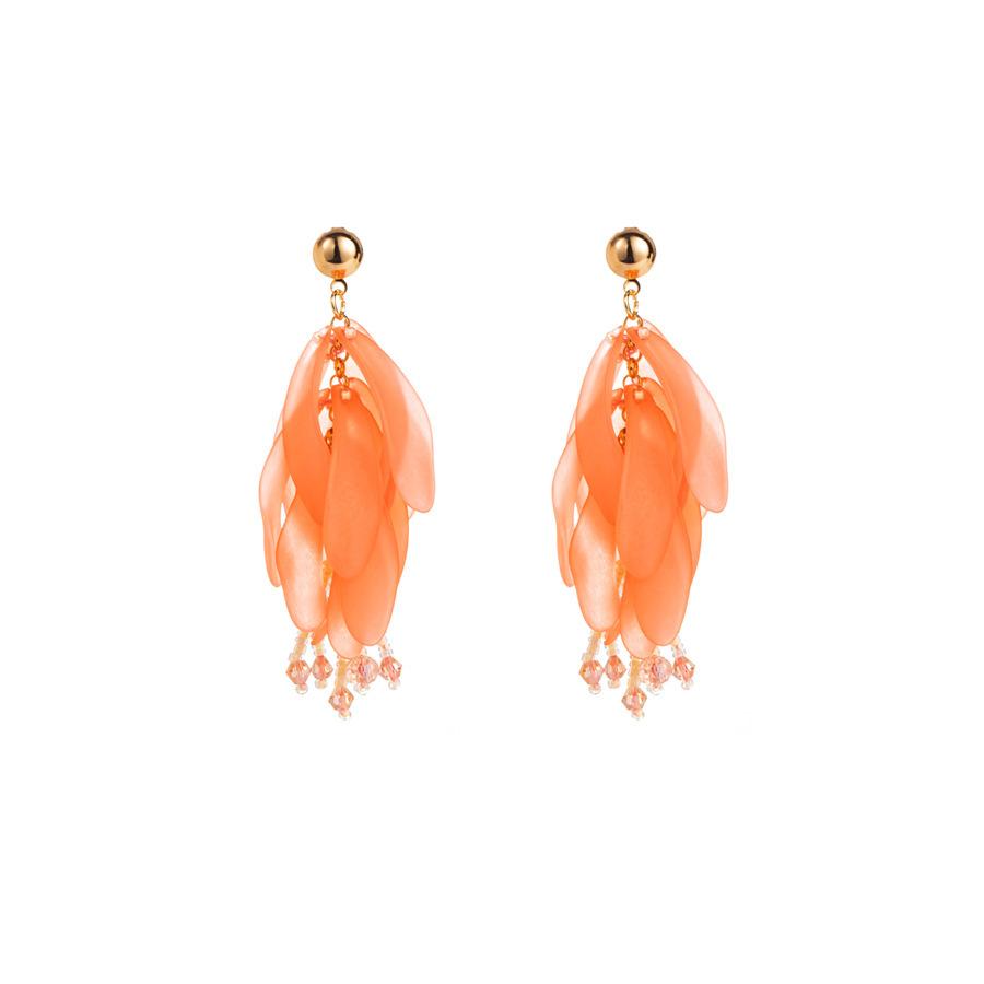 Earring - Creative and Fresh Floral Resin Long Flowing Tassel Earrings for Women, Unique and Sweet Earrings оранжевый
Earring - Creative and Fresh Floral Resin Long Flowing Tassel Earrings for Women, Unique and Sweet Earrings оранжевый