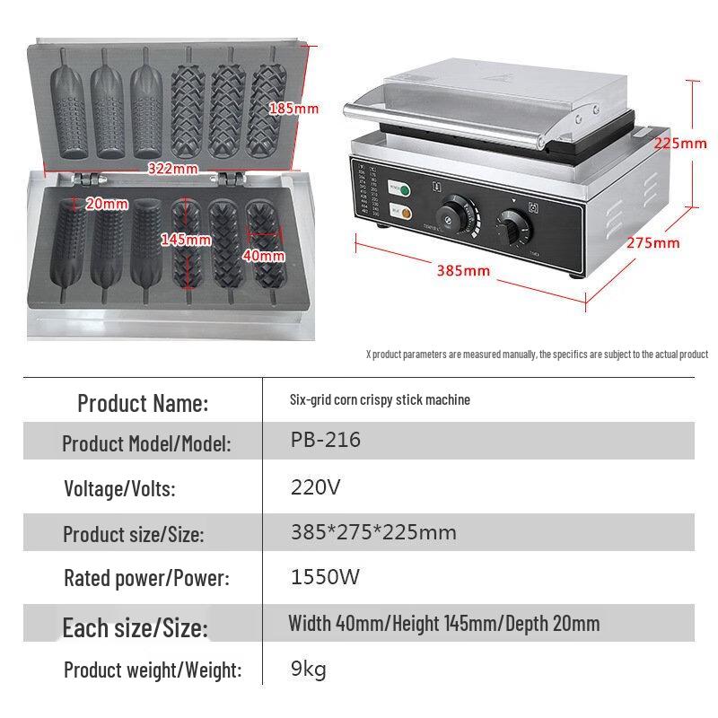 ZISIZ Electric 3-in-1 French Stick & Sausage Maker
ZISIZ Electric 3-in-1 French Stick & Sausage Maker