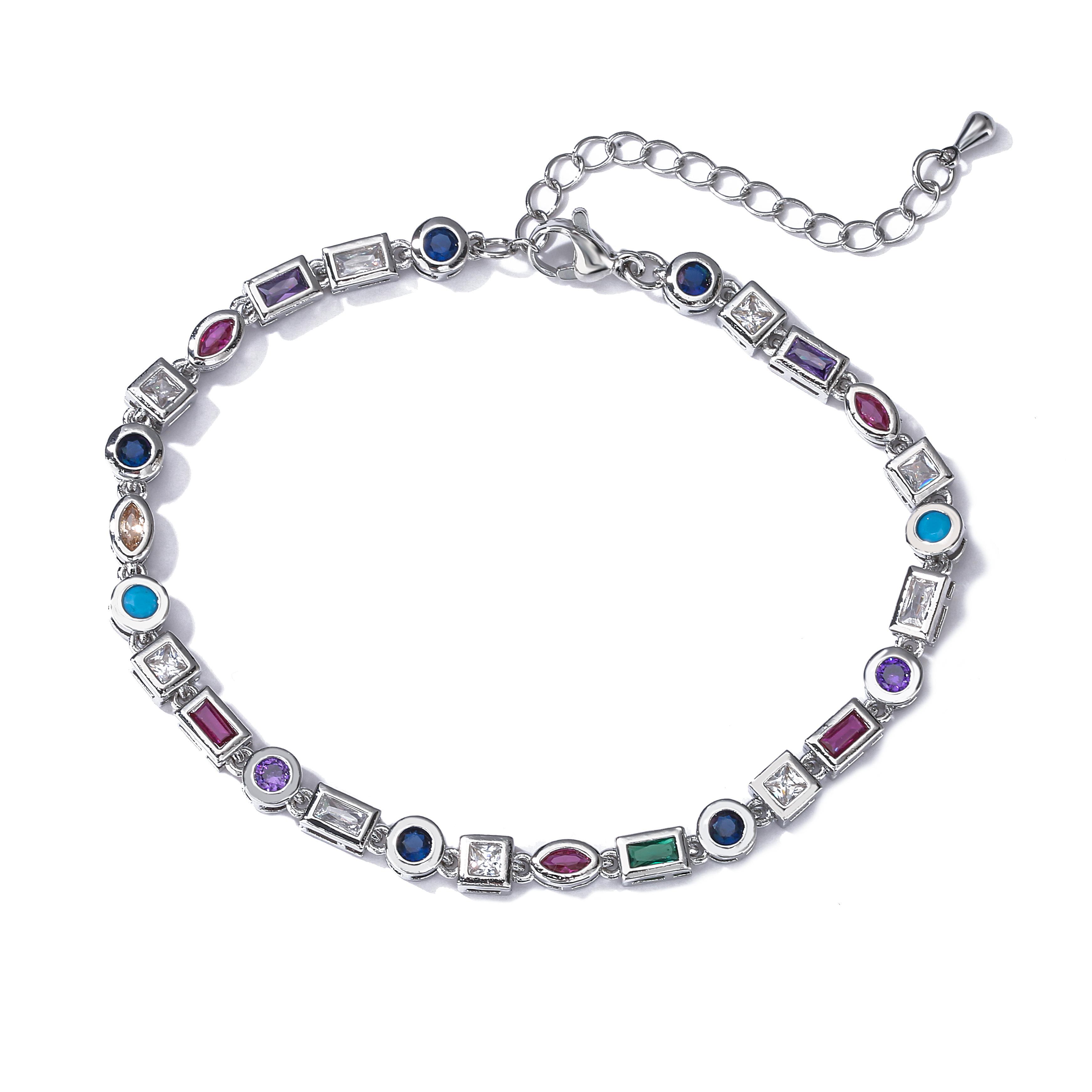 HECHENG,Green Pink White Iced Out Bling Geometric CZ Chain Necklace Bracelet high quality fashion women colorful cz Zircon Set
HECHENG,Green Pink White Iced Out Bling Geometric CZ Chain Necklace Bracelet high quality fashion women colorful cz Zircon Set