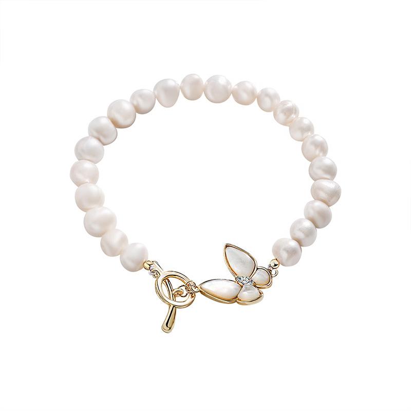 Женский браслет с темпераментом и бабочкой из пресноводного жемчуга Ins, модный дизайн, новая мода, модная ручная одежда на пуговицах 18cm
Женский браслет с темпераментом и бабочкой из пресноводного жемчуга Ins, модный дизайн, новая мода, модная ручная одежда на пуговицах 18cm