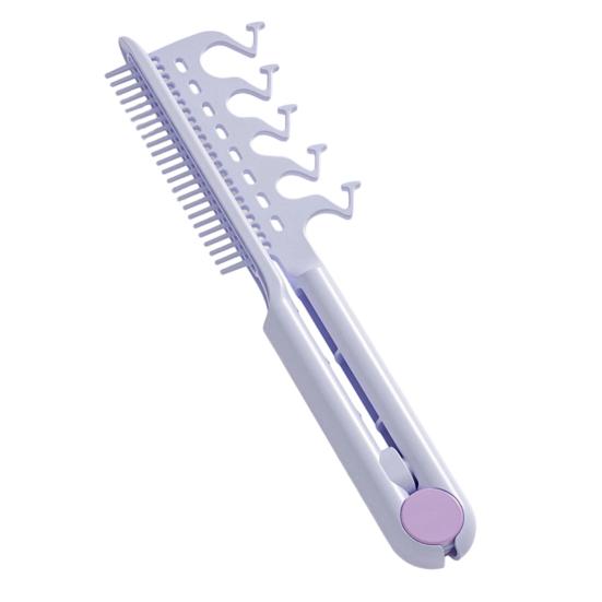 2-In-1 Hair Comb with Long Handle V-shaped Fluffy Hair Comb Anti-static Thin Thick Curly Long Hair Comb Women Hair Styling Detangling Comb фиолетовый
2-In-1 Hair Comb with Long Handle V-shaped Fluffy Hair Comb Anti-static Thin Thick Curly Long Hair Comb Women Hair Styling Detangling Comb фиолетовый