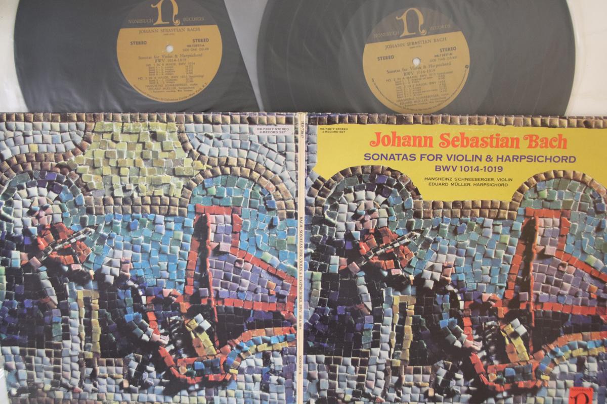 LP Record HANSHEINZ SCHNEEBERGER, EDUARD MULL - Bach: Sonatas For Violin And Harpsi HB73017 NONESUCH US Classical Used
LP Record HANSHEINZ SCHNEEBERGER, EDUARD MULL - Bach: Sonatas For Violin And Harpsi HB73017 NONESUCH US Classical Used