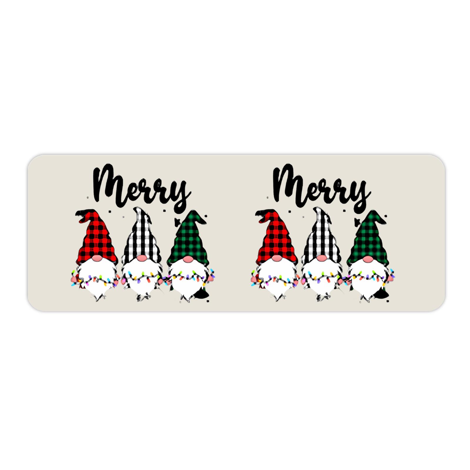 Christmas Kitchen Anti-slip Mat Carpet Flannel Doormat One-piece Set One Size
Christmas Kitchen Anti-slip Mat Carpet Flannel Doormat One-piece Set One Size
