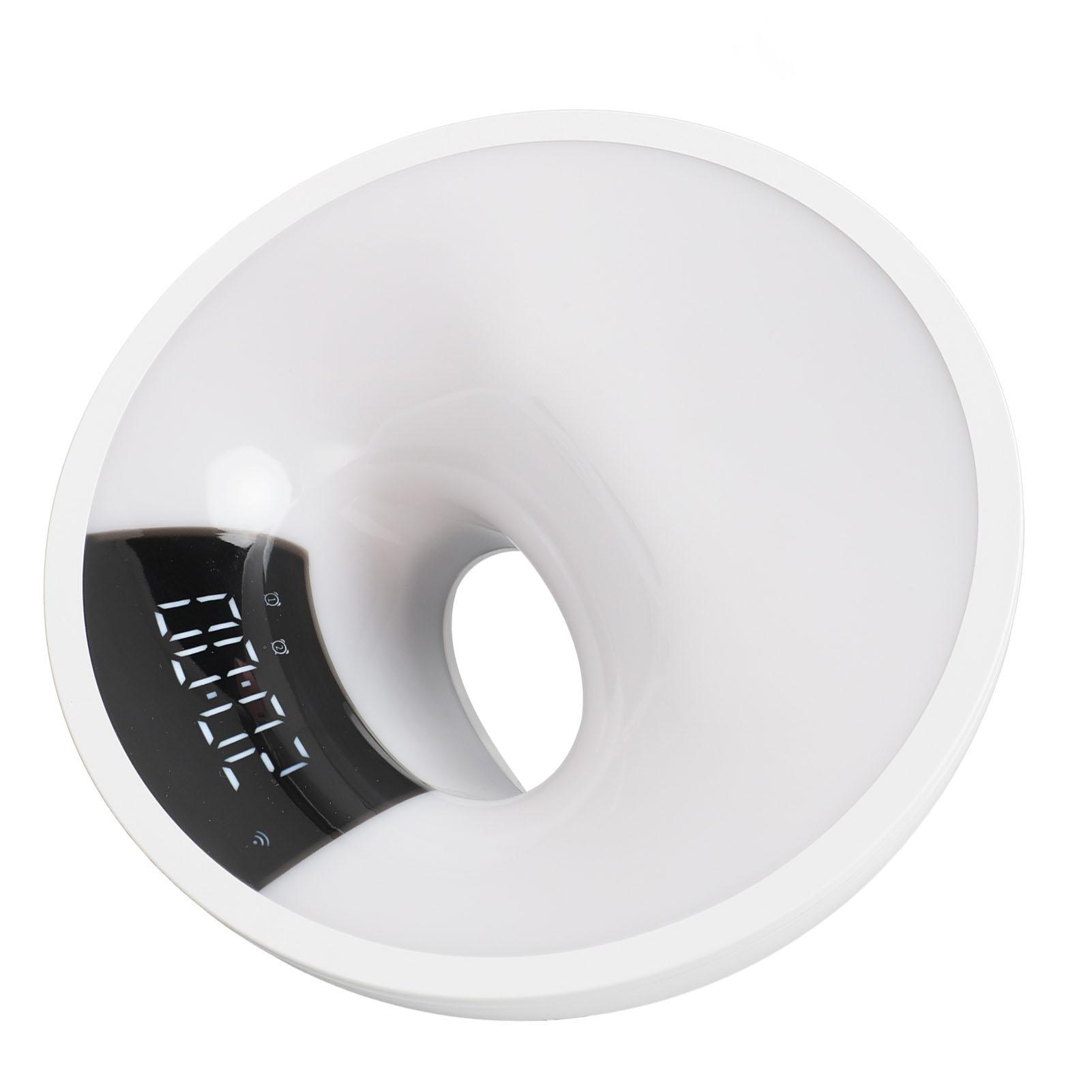 Будильник с восходом солнца, свет для пробуждения, 7 белых шумов, управление приложением, голосовое управление, имитация восхода и заката EU Plug
Будильник с восходом солнца, свет для пробуждения, 7 белых шумов, управление приложением, голосовое управление, имитация восхода и заката EU Plug