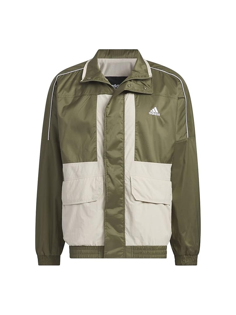 Adidas IJM07 Oversized Fit Woven Jersey Olive Beige Men s Full-Zip Top, Strata/Wonder (IK7353)
Adidas IJM07 Oversized Fit Woven Jersey Olive Beige Men s Full-Zip Top, Strata/Wonder (IK7353)