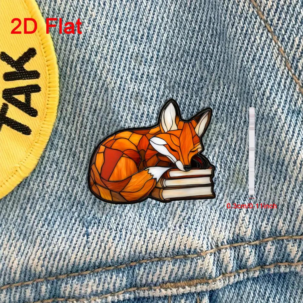 2D Плоская Элегантная Лиса Спящая с Книгой Акриловая Брошь Милый Мультяшный Декор Для Рюкзака Шляпы Пальто разноцветный
2D Плоская Элегантная Лиса Спящая с Книгой Акриловая Брошь Милый Мультяшный Декор Для Рюкзака Шляпы Пальто разноцветный