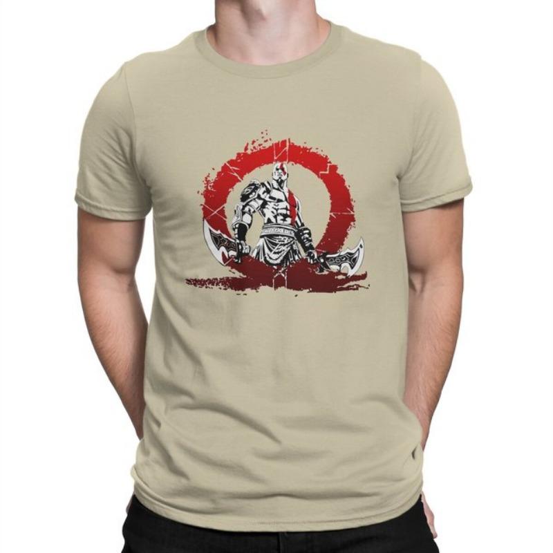 Класичні модні футболки God Of War Kratos Чоловіча Harajuku Pure Cotton Streetwear Футболка з круглим вирізом 2XL
Класичні модні футболки God Of War Kratos Чоловіча Harajuku Pure Cotton Streetwear Футболка з круглим вирізом 2XL