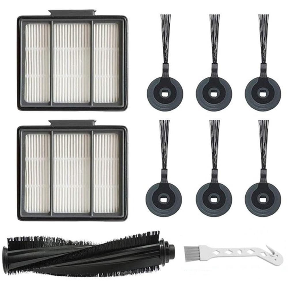 For Shark Ion R85/RV850/S86/S87/S88 Sweeping Robot Accessories Set 6 Side Brushes + 1 Main Brush + 2 Filters + 1 Cleaning Brush A
For Shark Ion R85/RV850/S86/S87/S88 Sweeping Robot Accessories Set 6 Side Brushes + 1 Main Brush + 2 Filters + 1 Cleaning Brush A