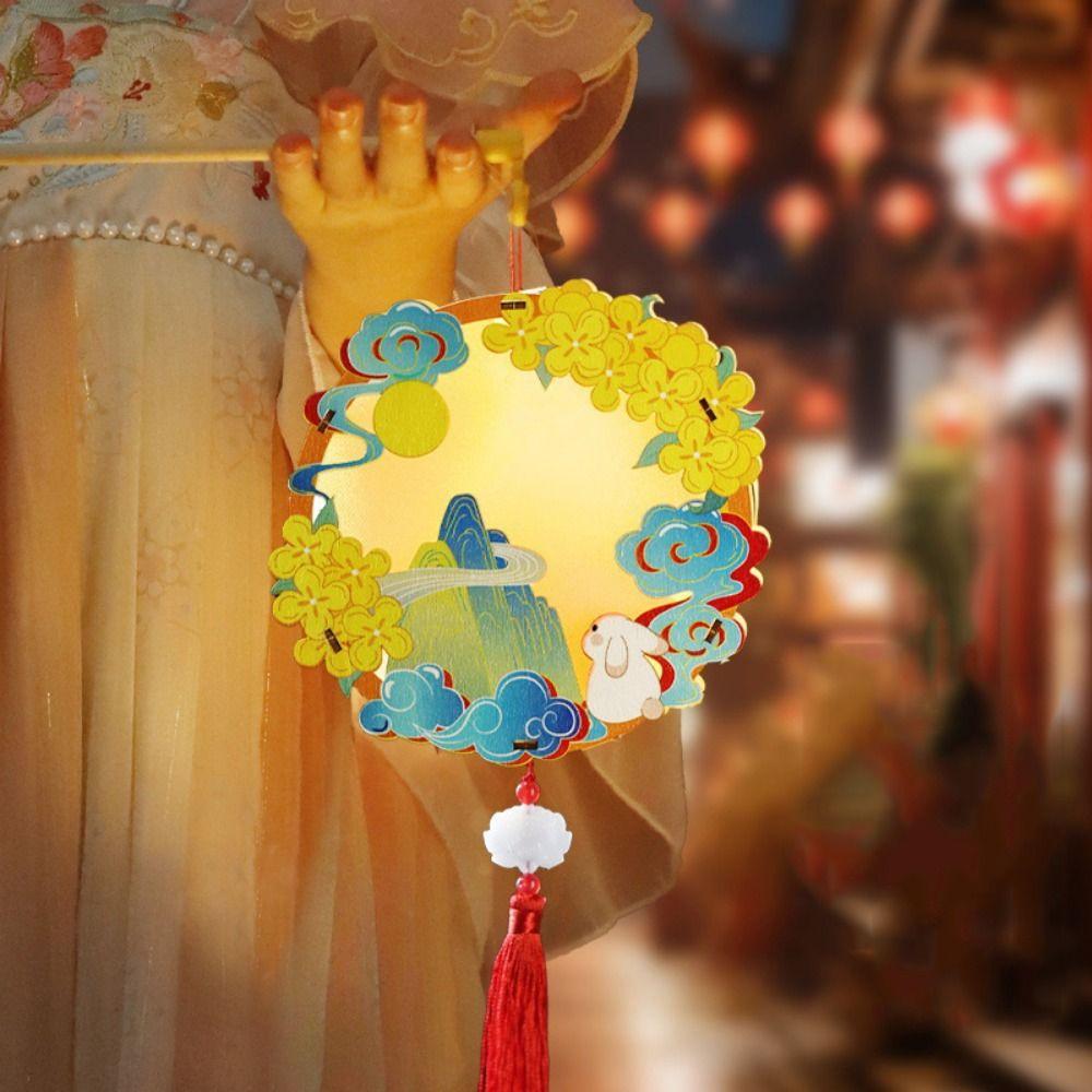 Creative Middle Autumn Festival Lantern Portable Handheld Luminous Lantern Festive Home Decor Set 2
Creative Middle Autumn Festival Lantern Portable Handheld Luminous Lantern Festive Home Decor Set 2