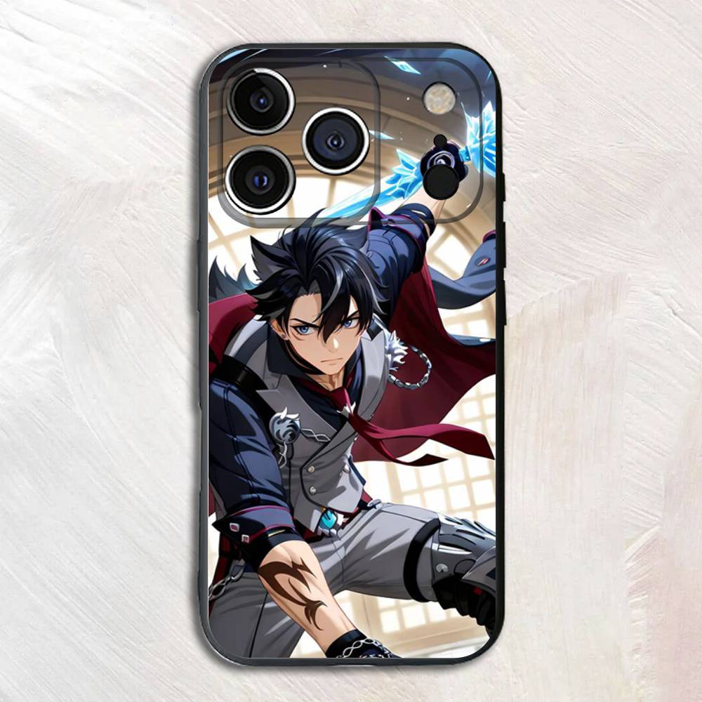 Game Figure W-Wriothesley Black Matte Phone Case For iPhone 17,16,15,14,13,12,13,12,11 Pro Max Plus mini XS XR Soft Back Cover iPhone14
Game Figure W-Wriothesley Black Matte Phone Case For iPhone 17,16,15,14,13,12,13,12,11 Pro Max Plus mini XS XR Soft Back Cover iPhone14