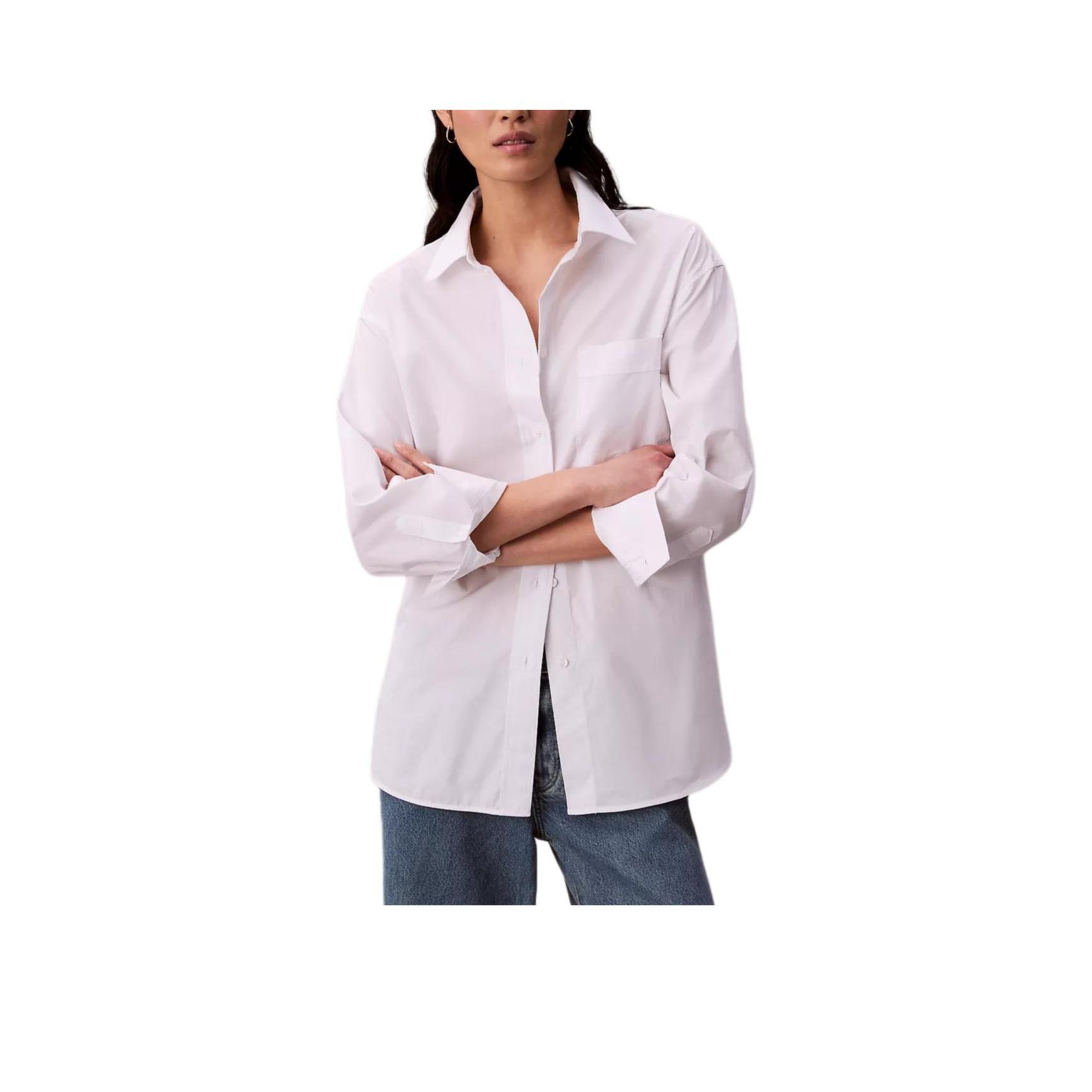 Calvin Klein Повседневная Минималистичная Удобная Свободного Кроя Рубашка с Острым Воротником и Длинным Рукавом Женские рубашки 47D197G-YAA XS
Calvin Klein Повседневная Минималистичная Удобная Свободного Кроя Рубашка с Острым Воротником и Длинным Рукавом Женские рубашки 47D197G-YAA XS