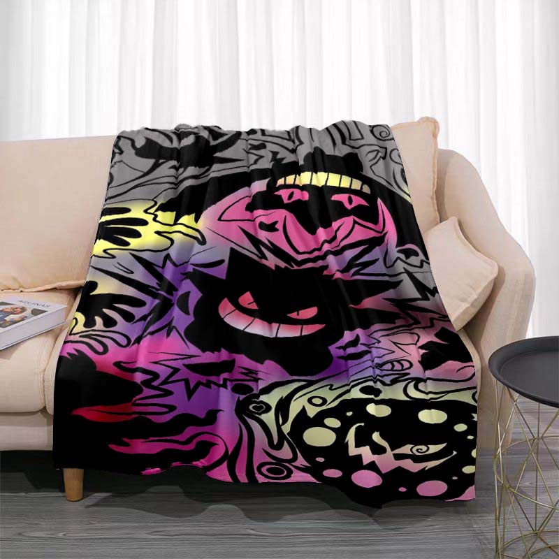 Pokémon Gengar print blanket, warm and soft against the skin, suitable for sofas, beds, offices, RVs, etc. 75x90cm
Pokémon Gengar print blanket, warm and soft against the skin, suitable for sofas, beds, offices, RVs, etc. 75x90cm