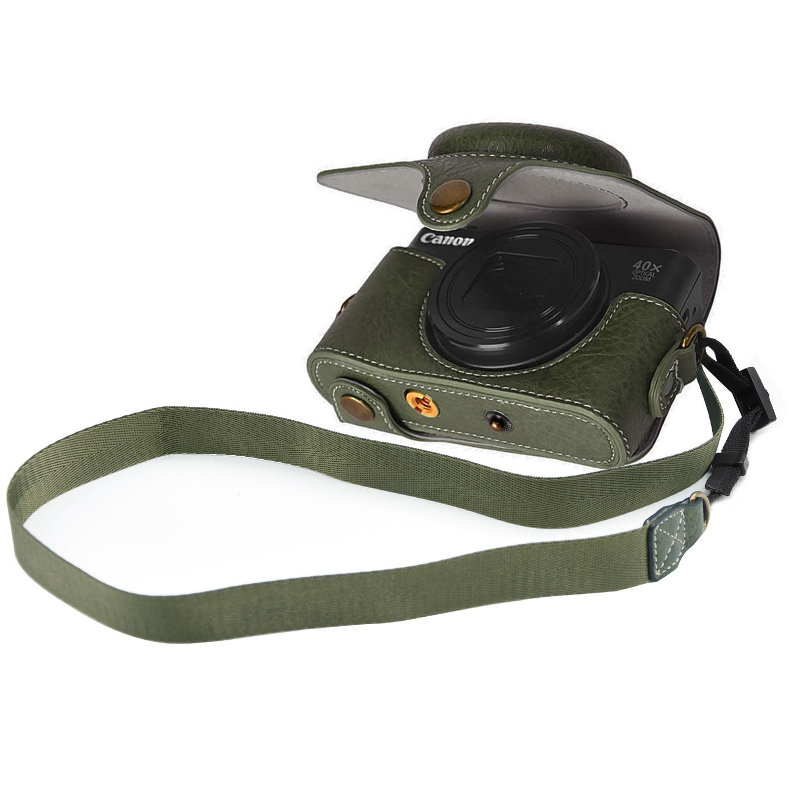 Чехол BEADY для камеры Canon PowerShot SX720 HS SX730 HS SX740 HS Защитный чехол из искусственной кожи PowerShot HS с плечевым ремнем, зеленый SX720/SX730/SX740 зелёный
Чехол BEADY для камеры Canon PowerShot SX720 HS SX730 HS SX740 HS Защитный чехол из искусственной кожи PowerShot HS с плечевым ремнем, зеленый SX720/SX730/SX740 зелёный