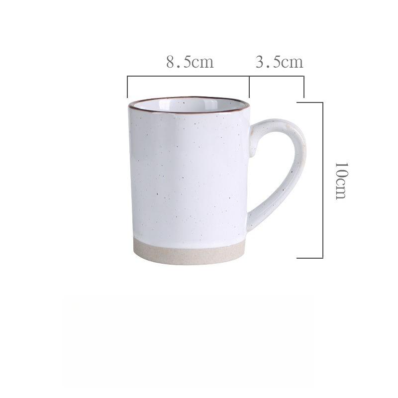 Handmade Retro Ceramic Cup with High Aesthetic Value Mug Coarse Ceramic Coffee Cup 350ml
Handmade Retro Ceramic Cup with High Aesthetic Value Mug Coarse Ceramic Coffee Cup 350ml