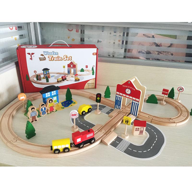 Track Small Train Free Assembly Wooden Track Suit Train Toys Children s Educational Toys червоний
Track Small Train Free Assembly Wooden Track Suit Train Toys Children s Educational Toys червоний