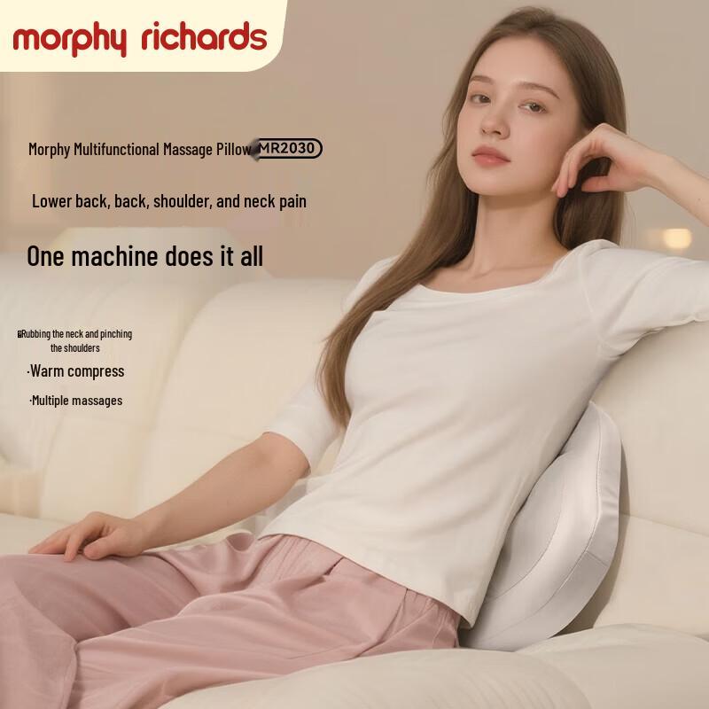 Morphy Richards Wireless Lumbar & Back Massage Cushion
Morphy Richards Wireless Lumbar & Back Massage Cushion