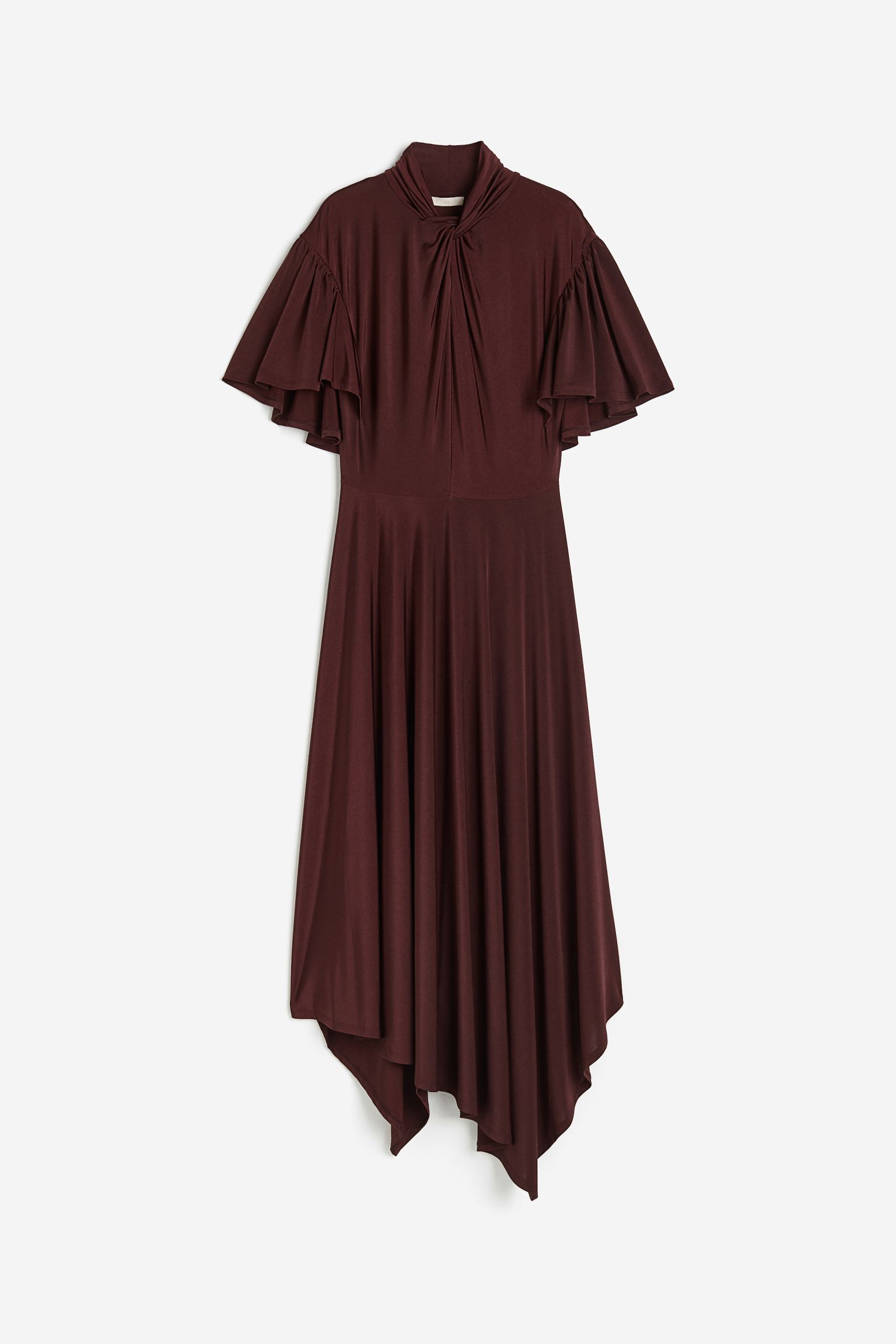 Платье из джерси с перекрученными деталями
Платье из джерси с перекрученными деталями