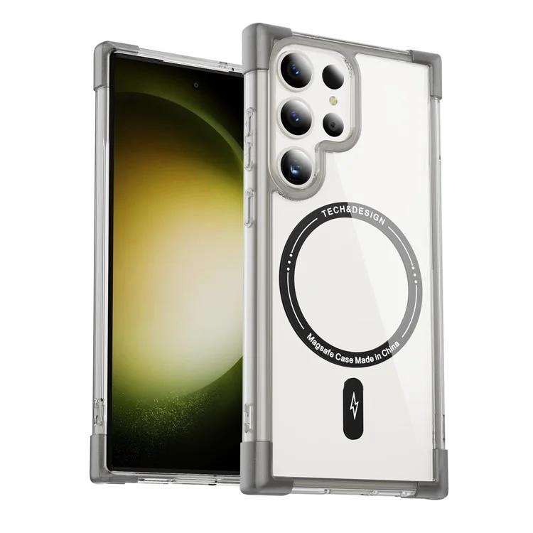 YSM Reinforced Corners Series для Samsung Galaxy S23 Ultra Magnetic Phone Case (Большое отверстие для задней линзы)
YSM Reinforced Corners Series для Samsung Galaxy S23 Ultra Magnetic Phone Case (Большое отверстие для задней линзы)