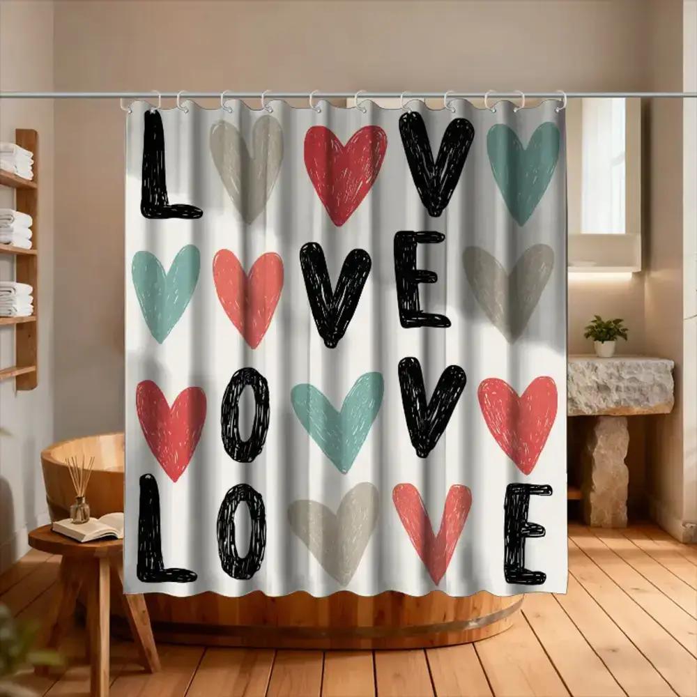 1Pc Bathroom Shower Curtain, Charity, Charity Festival Shower Curtain, Includes 12 Hooks, 70.87*70.87Inch Bathroom Curtain Home W60H190(CM)-1 Pcs
1Pc Bathroom Shower Curtain, Charity, Charity Festival Shower Curtain, Includes 12 Hooks, 70.87*70.87Inch Bathroom Curtain Home W60H190(CM)-1 Pcs