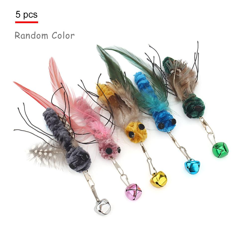5pcs Fake Insects Replacement Heads for Cat Teasers Kitten Feather Plush Pet Toys
5pcs Fake Insects Replacement Heads for Cat Teasers Kitten Feather Plush Pet Toys